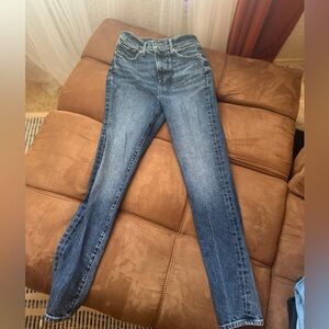 Express Dark Blue Skinny Jeans